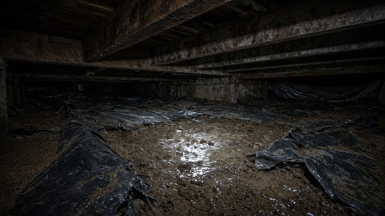 Crawl Space Water Damage
