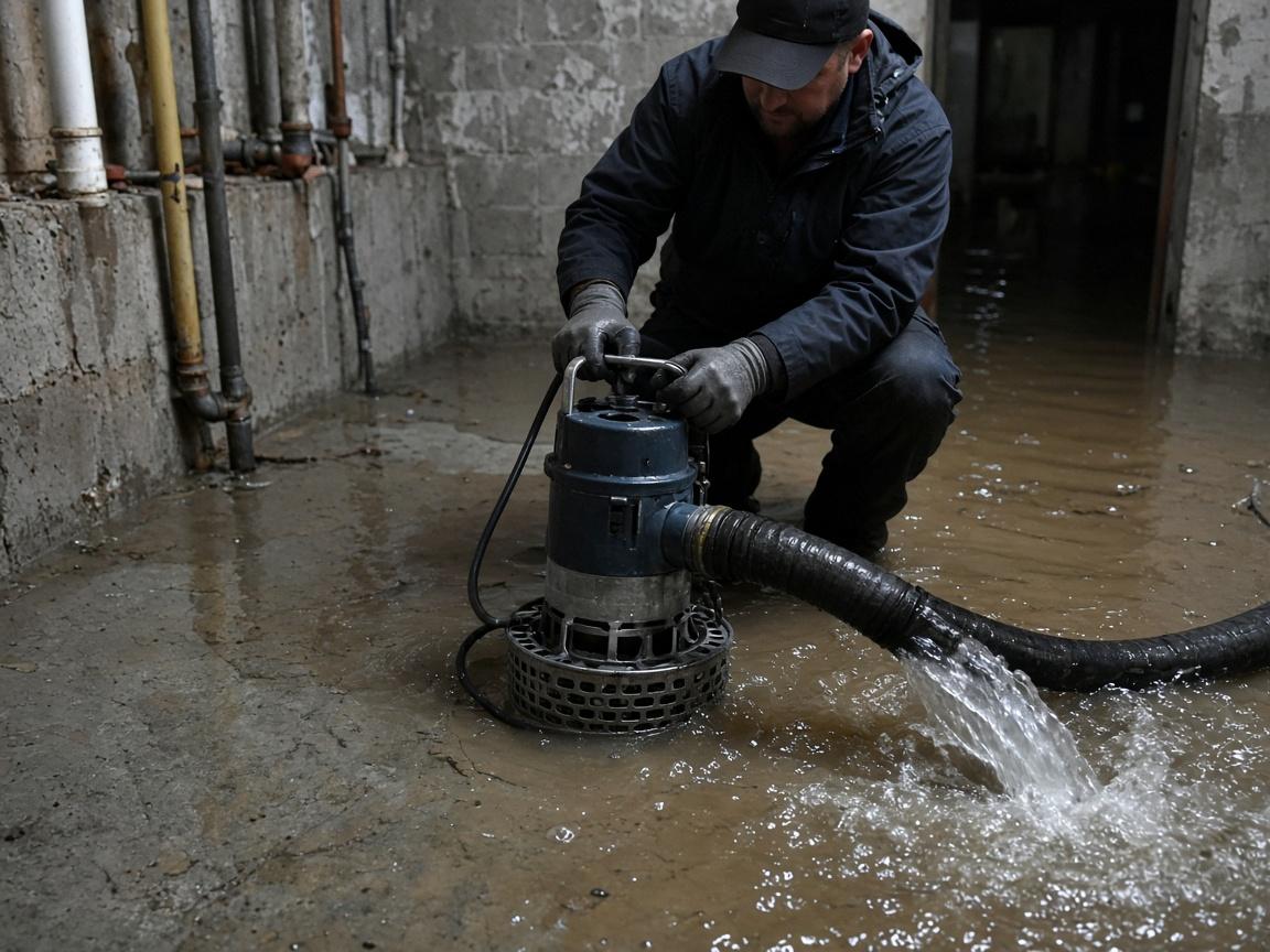 Basement Flood Cleanup